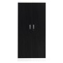 Stahlschrank Wenge/Weiss