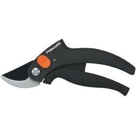 Gelenk-Gartenschere Powerlever, Bypass Fiskars