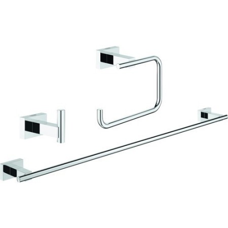 Bad-Set Grohe Essentials Cube Guest 3-teilig
