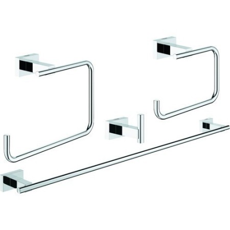 Bad-Set Grohe Essentials Cube Master 4-teilig