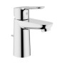 Grohe BauEdge Einhebel-Waschtischmischer mit Metallablaufgarnitur