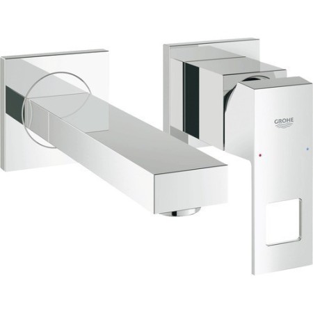 Grohe Eurocube 2-Loch-Waschtischbatterie S-Size