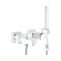 Grohe Eurocube Einhand-Wannenbatterie mit Handbrause DN 15