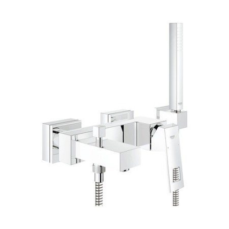 Grohe Eurocube Einhand-Wannenbatterie mit Handbrause DN 15
