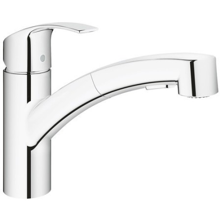 Grohe Eurosmart Spültischeinhebelmischer mit herausziehbarere Brause