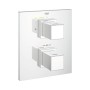 Grohe Grohtherm Cube Thermostat mit integrierter 2-Wege-Umstellung für Wanne oder Dusche mit mehr als einer Brause