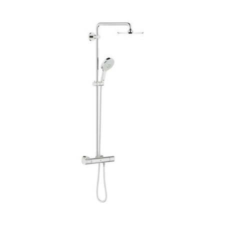 Grohe Rainshower® System 210 Duschsystem mit Thermostatbatterie für die Wandmontage