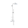 Grohe Rainshower® System 210 Duschsystem mit Thermostatbatterie und Seitenbrausen für die Wandmontage