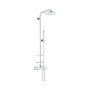 Grohe Rainshower® System 210 Duschsystem mit Thermostatbatterie und Seitenbrausen für die Wandmontage