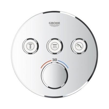 Grohe SmartControl Thermostat rund