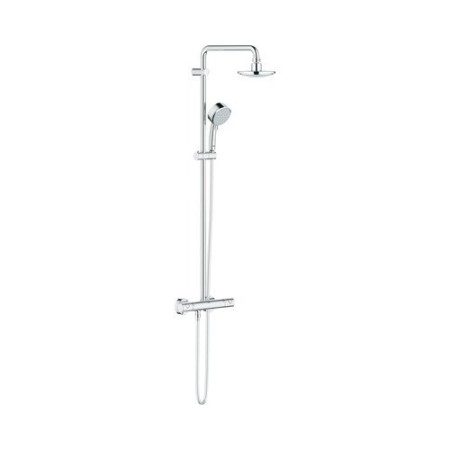 Grohe Tempesta Duschsystem mit Thermostatbatterie für die Wandmontage