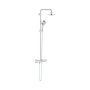Grohe Tempesta Duschsystem mit Thermostatbatterie für die Wandmontage