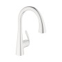 Spültischbatterie Grohe Zedra Edelstahl