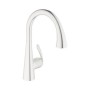 Spültischbatterie Grohe Zedra Edelstahl
