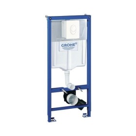 Vorwandelement Grohe Rapid SL für WC H:113cm mit Befestigung und Betätigungsplatte Skate Air weiss