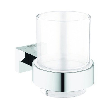 Zahnbecher Grohe Essentials Cube mit Halter