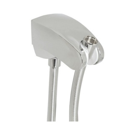 Brausenhalter Hansgrohe Porter E chrom inkl. Isiflex Brauseschlauch 1,25 m