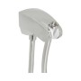 Brausenhalter Hansgrohe Porter E chrom inkl. Isiflex Brauseschlauch 1,25 m