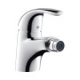 Hansgrohe Focus E Einhebel-Bidetmischer mit Zugstangen-Ablaufgarnitur