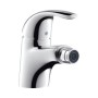 Hansgrohe Focus E Einhebel-Bidetmischer mit Zugstangen-Ablaufgarnitur