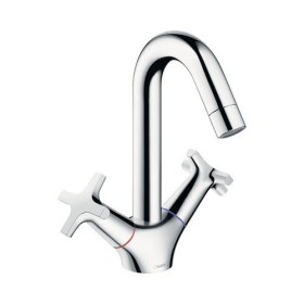 Hansgrohe Logis Classic Waschtischmischer chrom mit Push-Open Ablaufgarnitur