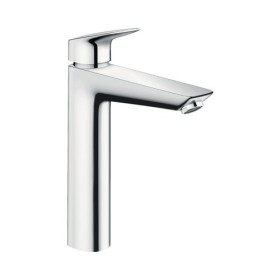 Hansgrohe Logis Waschtischmischer 190 chrom mit Zugstangen-Ablaufgarnitur