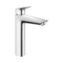 Hansgrohe Logis Waschtischmischer 190 chrom mit Zugstangen-Ablaufgarnitur