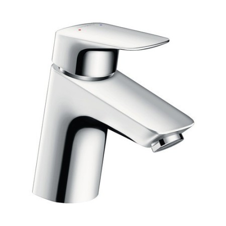 Hansgrohe Logis Waschtischmischer 70 chrom mit Push-Open Ablaufgarnitur