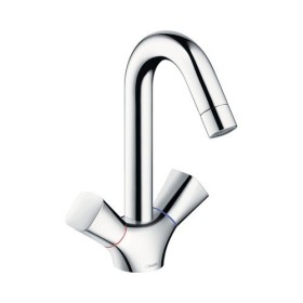 Hansgrohe Logis Waschtischmischer chrom mit Zugstangen-Ablaufgarnitur