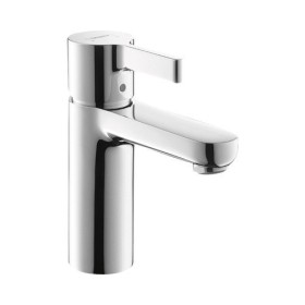 Hansgrohe Metris S Einhebel-Waschtischmischer mit Zugstangen-Ablaufgarnitur