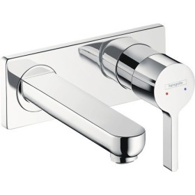Hansgrohe Metris S Wandwaschtscharmatur UP-F.-Set kurzer Auslauf