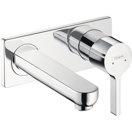 Hansgrohe Metris S Wandwaschtscharmatur UP-F.-Set kurzer Auslauf