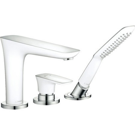 Hansgrohe PuraVida 3-Loch Einhebel-Wannenrandmischer