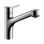 Hansgrohe Talis S Einhebel-Küchenmischer mit Ausziehbrause für offene Warmwasserbereiter
