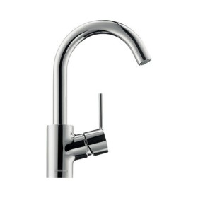 Hansgrohe Talis S Einhebel-Waschtischmischer mit Zugstangen-Ablaufgarnitur und Schwenkauslauf 360°