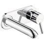 Hansgrohe Talis S2 Wandwaschtischarmatur UP-F.-Set kurzer Auslauf