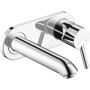 Hansgrohe Talis S2 Wandwaschtischarmatur UP-F.-Set kurzer Auslauf