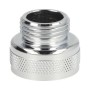 Reduziernippel ¾"AGx1/2"IG verchromt