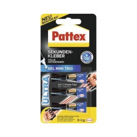 Pattex Sekundenkleber Mini Trio Gel 3 x 1 g