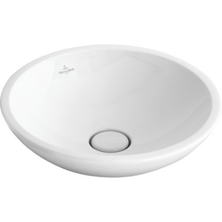 Villeroy & Boch Loop Aufsatz-Waschtisch rund flach 43 cm