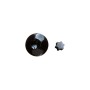 Manipulationssichere Schraube mit Tx. I-Stern. Schwarz