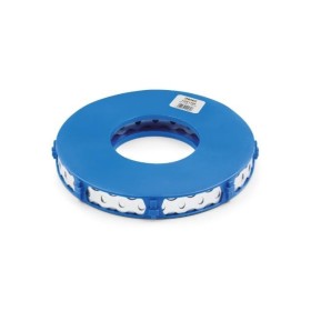 Montagelochband, gewellt. Rostfreier Stahl A2