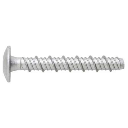 Beton-Direktbefestigungsanker mit Silver-Ruspert-Beschichtung. Flachrundkopf