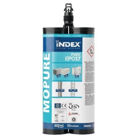 Chemische Verankerung für schwere Lasten in massiven Elementen. Reines Epoxy. ETA-Zulassung Option 1
