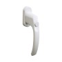 Rasterolive Mit Druckknopf Weiss
