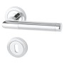 Rosetten-Garnitur Dallas Bb Edelstahl Bicolor