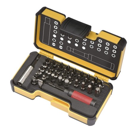 Felo"Bits 38" Bit-Box 38-teilig mit Star-Automatikhalter