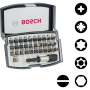 Bosch 32-teilige Bitsets mit Extra Hart-Schrauberbits