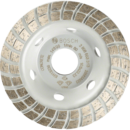 Bosch Diamanttopfscheiben Standard for Concrete Turbo