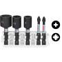 Bosch Pick and Clic Impact Control Schrauberbit- und Steckschlüsselpacks
